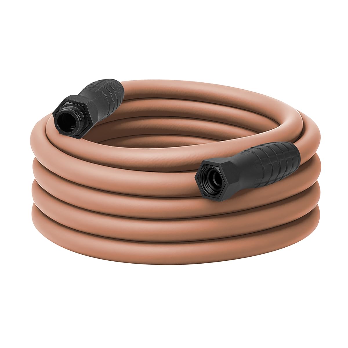 Colors Flexzilla SwivelGrip Garden Hose 5/8 in. x 50 ft., Lightweight All-Weather Water Hose, Durable and Flexible, Leak-Free Connections, Red Clay