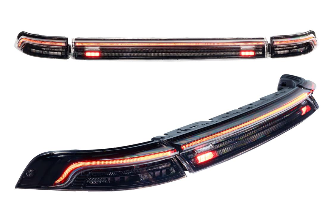 Morimoto XB LED Taillights Porsche 911 Fits 993 94-98, Plug and Play LED Taillight Assemblies (Red)