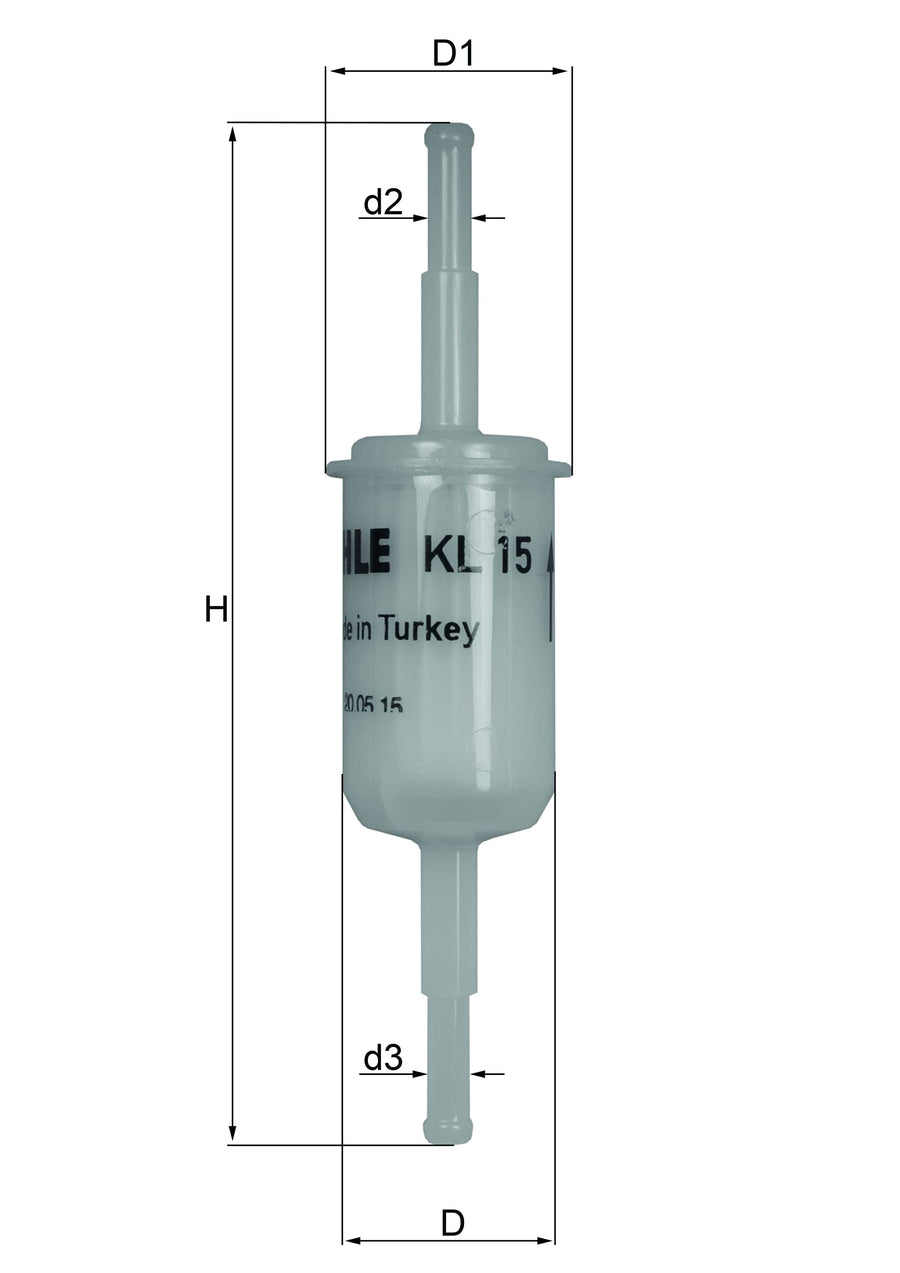 Fuel Filter MAHLE KL 15