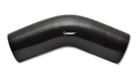 4 Ply Vibrant Performance 2753 Black 45 Degree Elbow