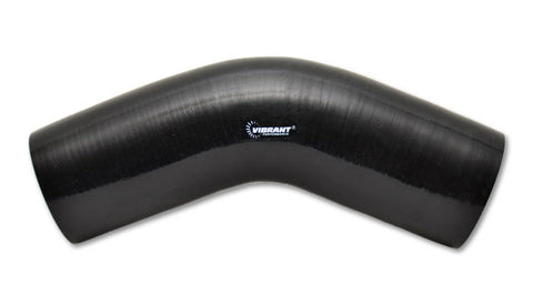 4 Ply Vibrant Performance 2753 Black 45 Degree Elbow