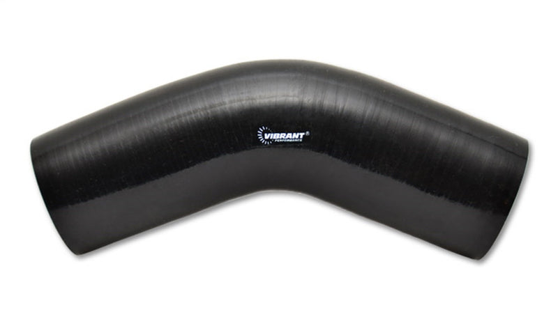 4 Ply Vibrant Performance 2753 Black 45 Degree Elbow