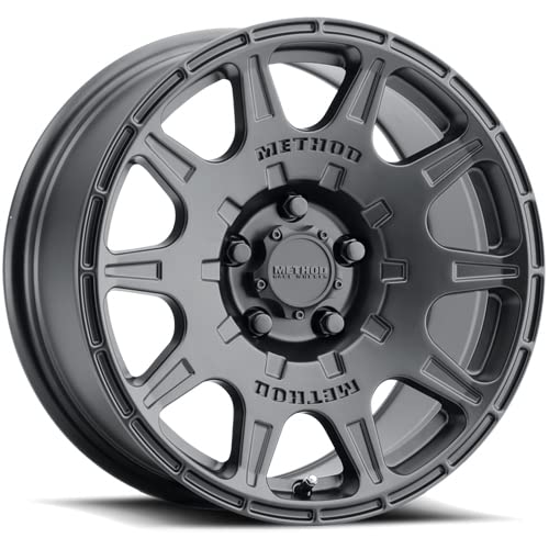 502 RALLY Method Race Wheels Black Wheel with Matte (18 x 8. inches /5 x 4 mm, 38 mm Offset)