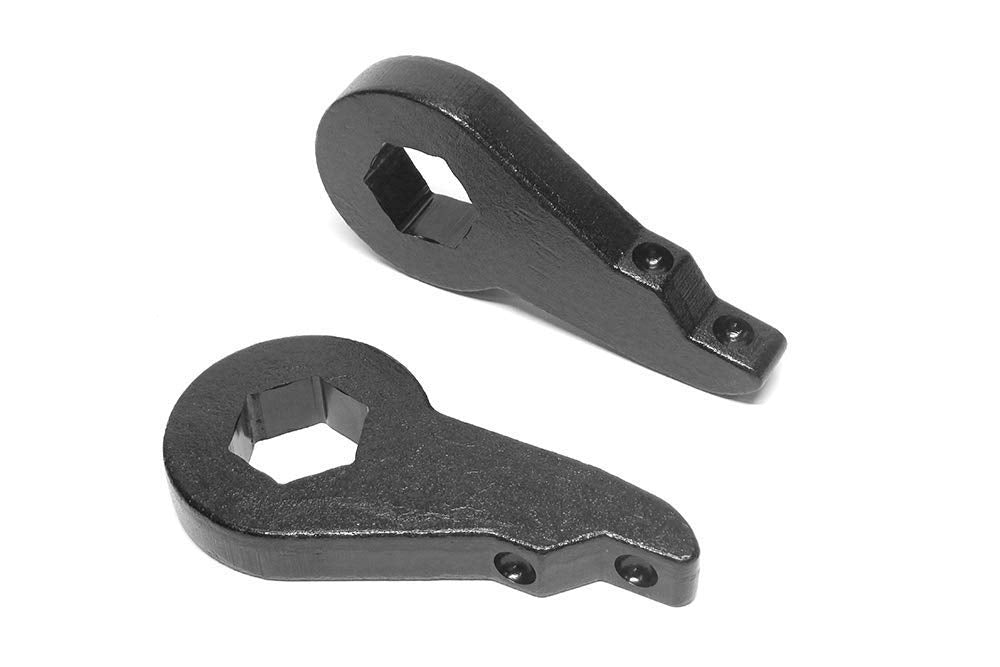Gm Leveling 1.5"-2" Torsion Bar Keys W/Front Shock Extensions 01-06 1500Hd01-10 2500Hd