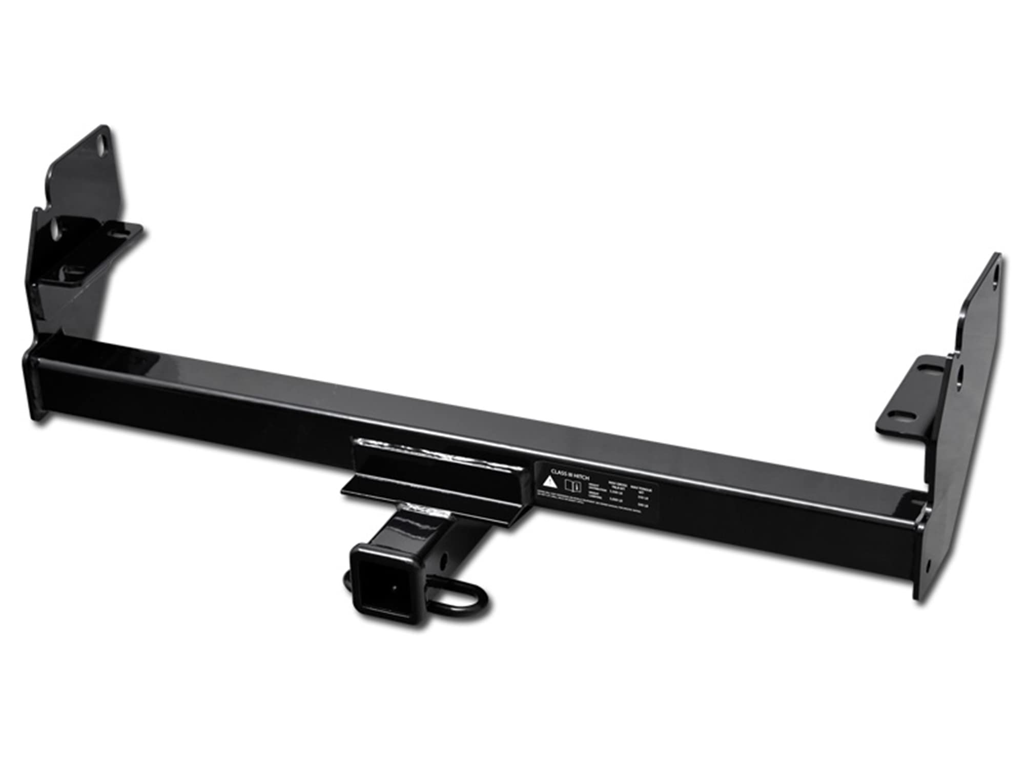Class 3 Armordillo 7168053 Trailer Tow Hitch with 2" Receiver Tube - Black Fits 2005-2015 Toyota Tacoma