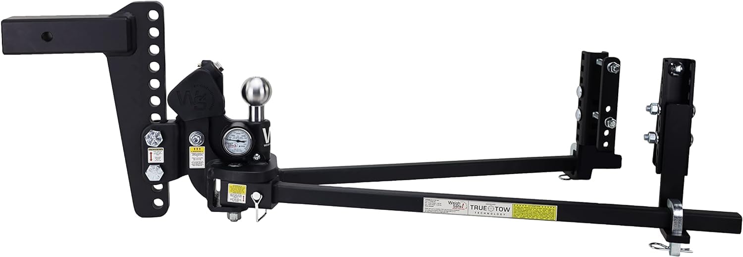 Weigh Safe True Tow Anti Sway Middleweight Weight Distribution Hitch 10" Drop 2.5" Shank 12,500 lb Tow Rating