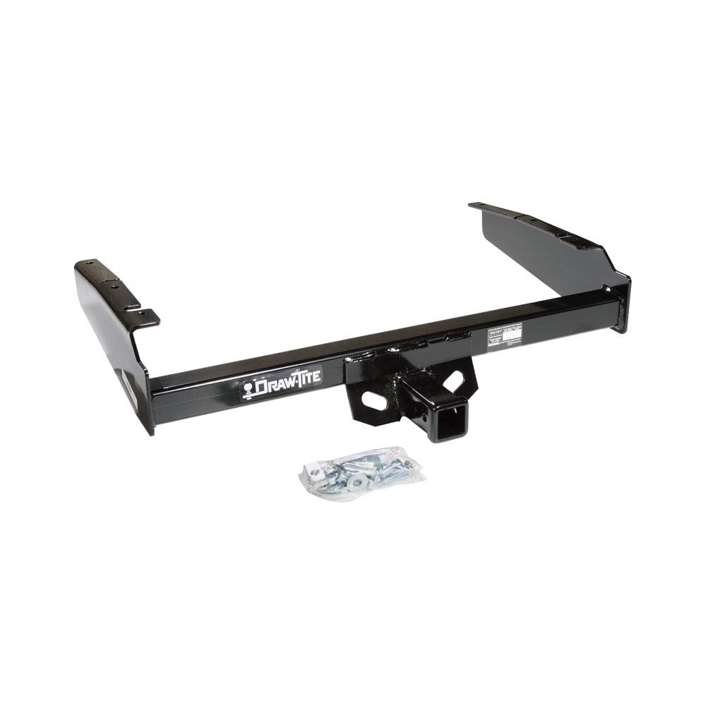 41004 Draw-Tite Class 4 Trailer Hitch, 2 Inch Square Receiver, Black, Compatible with Ford F-100, F-150, F-250, F-350 (Verify Vehicle Application)