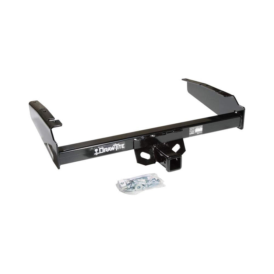 41004 Draw-Tite Class 4 Trailer Hitch, 2 Inch Square Receiver, Black, Compatible with Ford F-100, F-150, F-250, F-350 (Verify Vehicle Application)