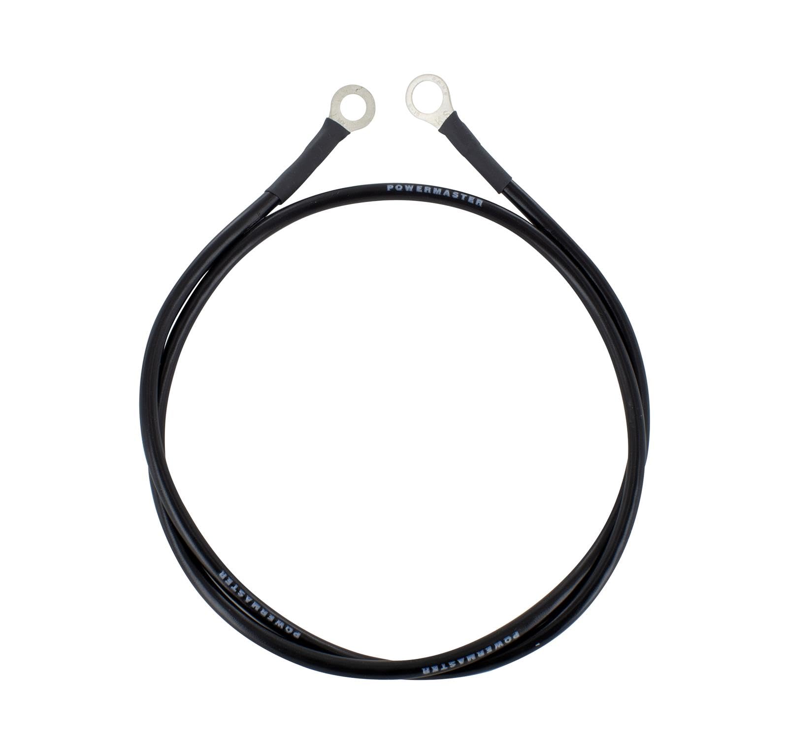 1-783 Powermaster Alt Ground Wire 8g 3 ft 5/16 & 1/4 Eyelet
