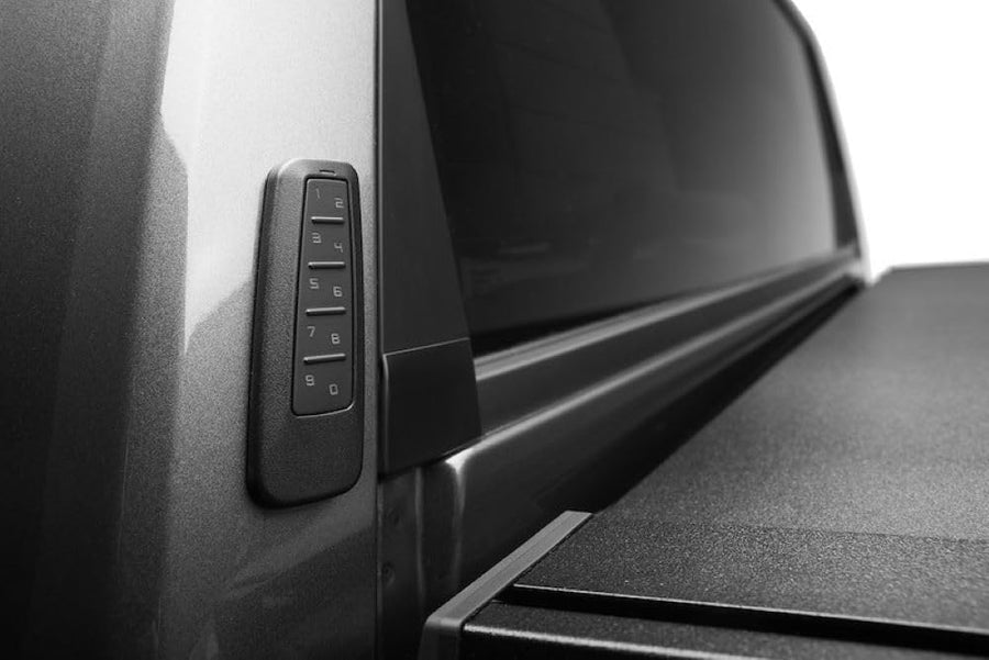 Retrax EQ RealTruck Retractable Truck Bed Tonneau Cover | F09-1201 | 5 Button Keypad for Bluetooth Operation