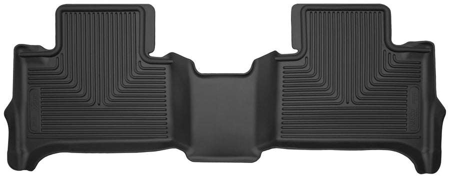 Husky Liners Floor Mats X-act Contour | Fits 2015-2021 Chevrolet Colorado & GMC Canyon Crew Cab | 3rd Row, 1-pc Black - 53231