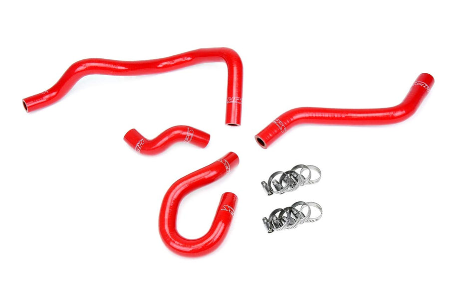 3-ply Reinforced HPS Red Silicone Heater Coolant Hose Kit 57-1774-RED