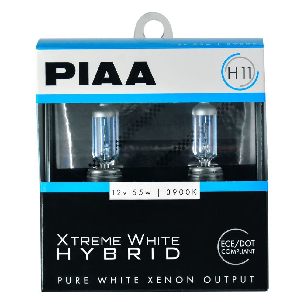 Xtreme White Piaa Hybrid H11 Bulb (3900K - 12V 55W), 2 Pack