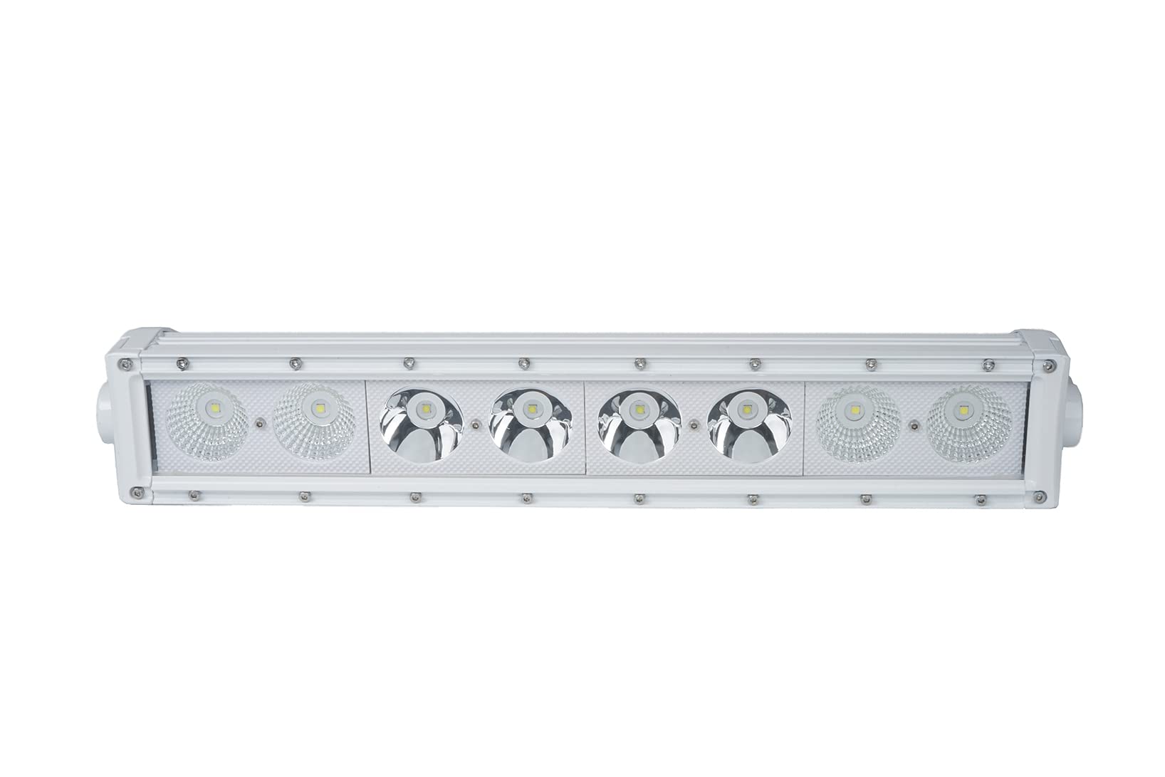 Race Sport Lighting 18.5inch MS80WSRS Marine Grade Single Row Straight Light Bar with 80-Watt 8 x 10W High Intensity OSRAM LEDs
