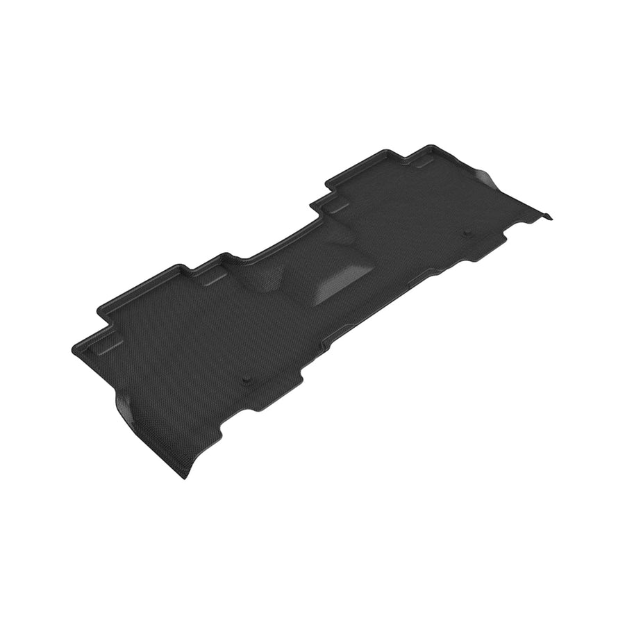 3D MAXpider Kagu Custom Fit Floor Mat (Black) Compatible for Ford Expedition MAX 2018-2023-Second Row
