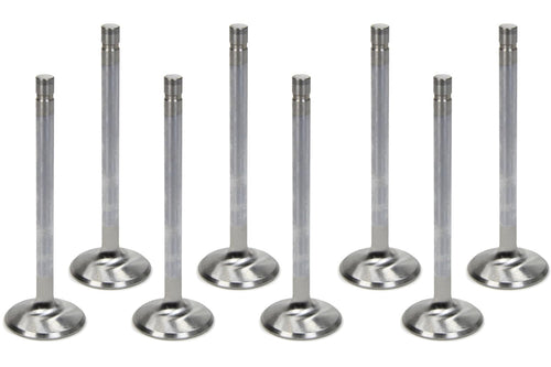 Severe Duty Manley 11825-8 Exhaust Valve, Stainless Steel, Set of 8