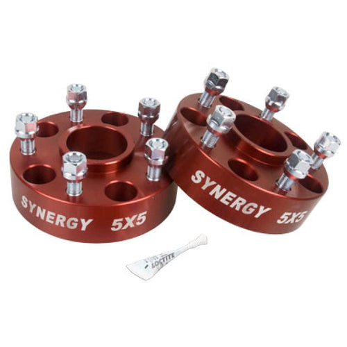 2018+ Jeep Wrangler JL Hub Centric Wheel Spacers Synergy Manufacturing 5x5-1-3/4in Width M14 x 1.50 Stud Size (8810-02)