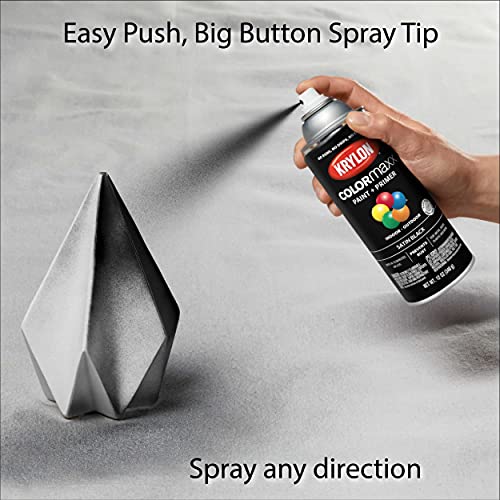 Krylon Colormaxx K05604007 Spray-Paints, 12 Ounce (Pack of 1), Deep Denim Blue