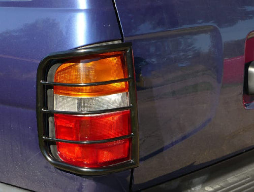 Tail Light Guards Black Horse Compatible with 1996-2004 Nissan Pathfinder-7NE15A