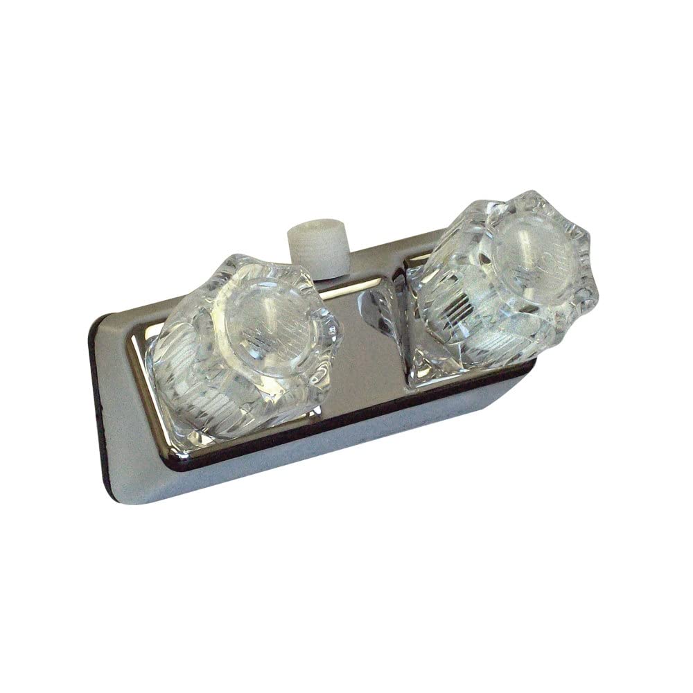 Utopia Chrome LaSalle Bristol 20354R207 4" Personal Shower Valve with Clear Handles