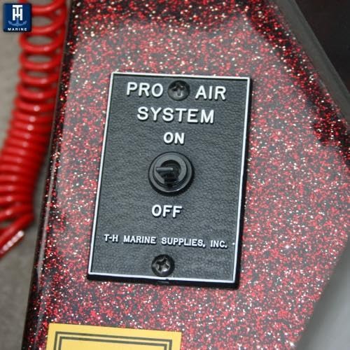 30 GPM Air Pump - T-H Marine Pro Air Aeration System - Battery Powered - Includes Pump, Air Stones, Mounts, Switch Panel, 20ft Tubing