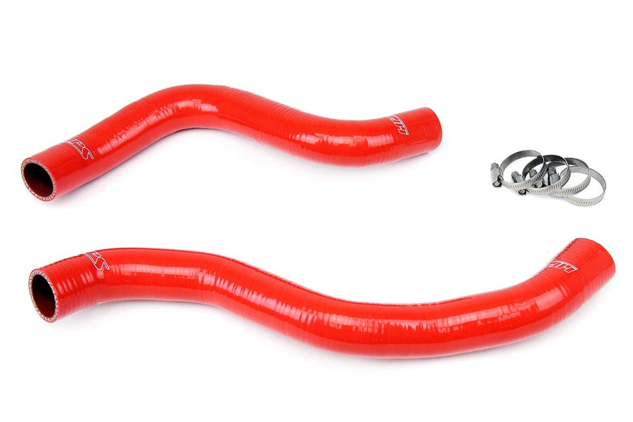 Red HPS 57-1042-RED Silicone Radiator Coolant Hose Kit