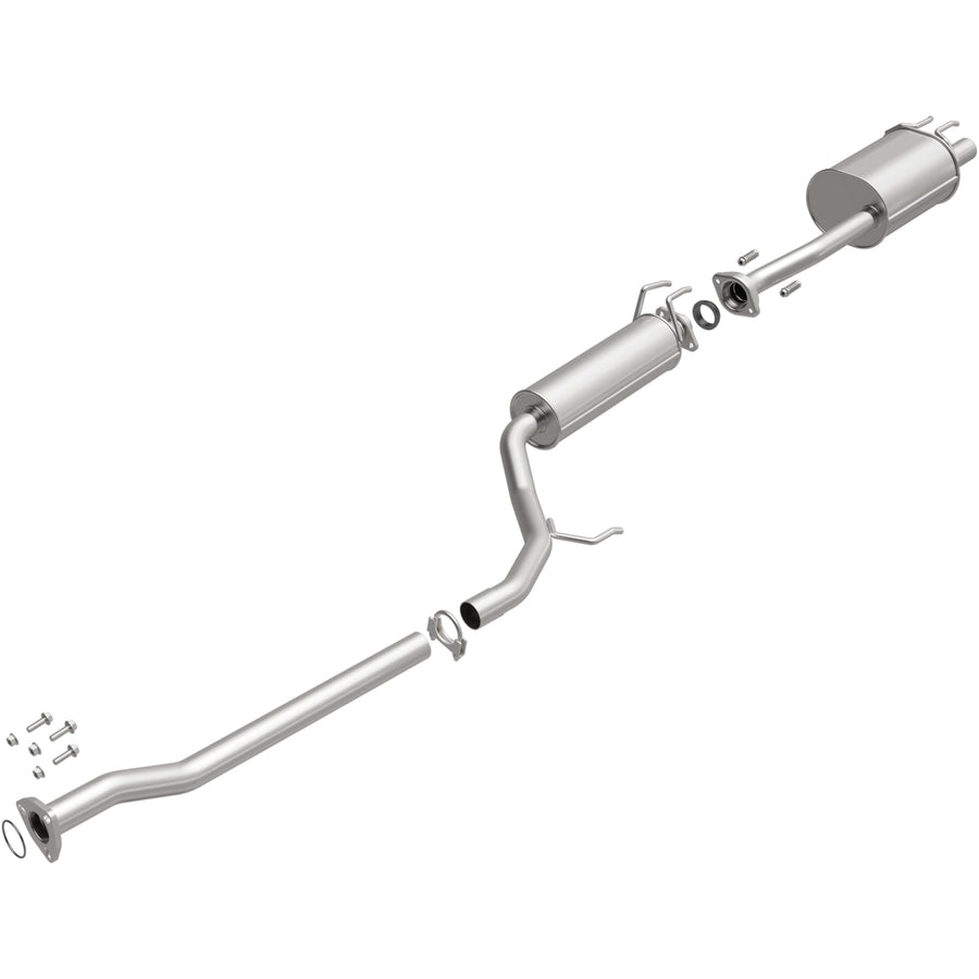 Replacement BRExhaust Exhaust System Kit 106-0743: Compatible with 2006-2011 Honda Civic 2.0L