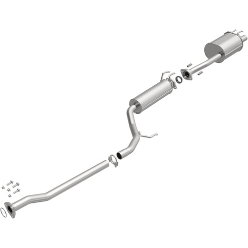 Replacement BRExhaust Exhaust System Kit 106-0743: Compatible with 2006-2011 Honda Civic 2.0L