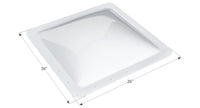 RV Skylight ICON 01857 SL2222-22" x 22" x 4", White