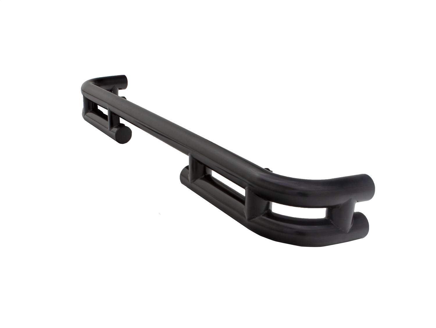 Rear Double Tubular Bumper RAMPAGE PRODUCTS for Jeep Wrangler JL | Black, Steel | 8822 | Fits 2018-2025 Jeep Wrangler JL/JLU