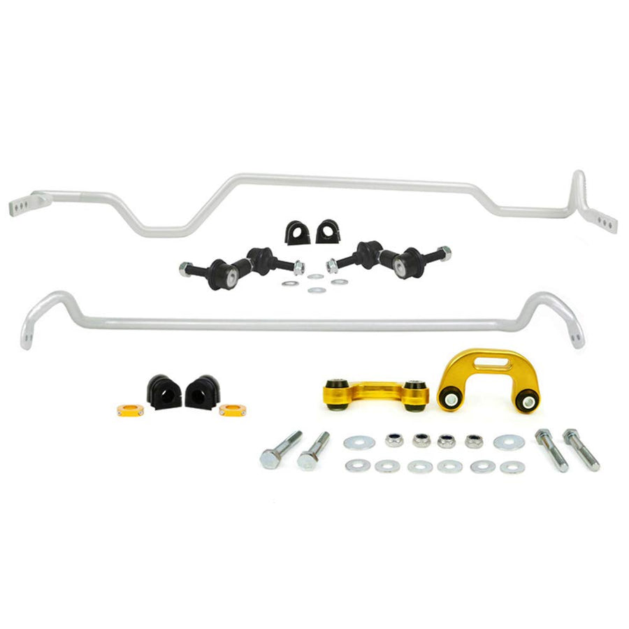 Whiteline Front and Rear Suspension Stabilizer Bar Kit BSK007 Compatible with Subaru 04-07 Impreza, Subaru 06-07 Impreza, Subaru 06-07 Impreza