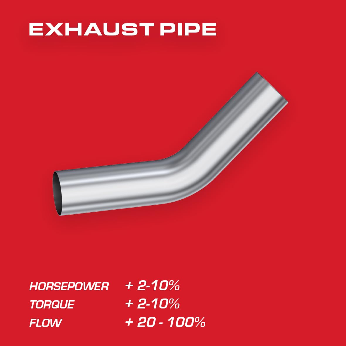 MBRP 5" Aluminized MB2047 45˚ Bend Pipe