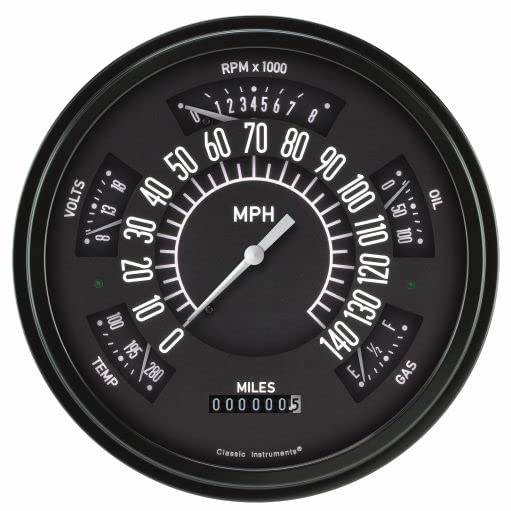 FT61B Series Classic Instruments Gauge Package