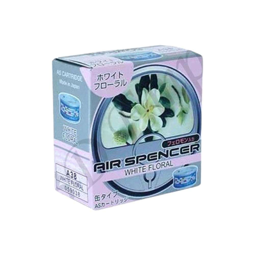 Eikosha Air Spencer Freshener Cartridge, White Floral