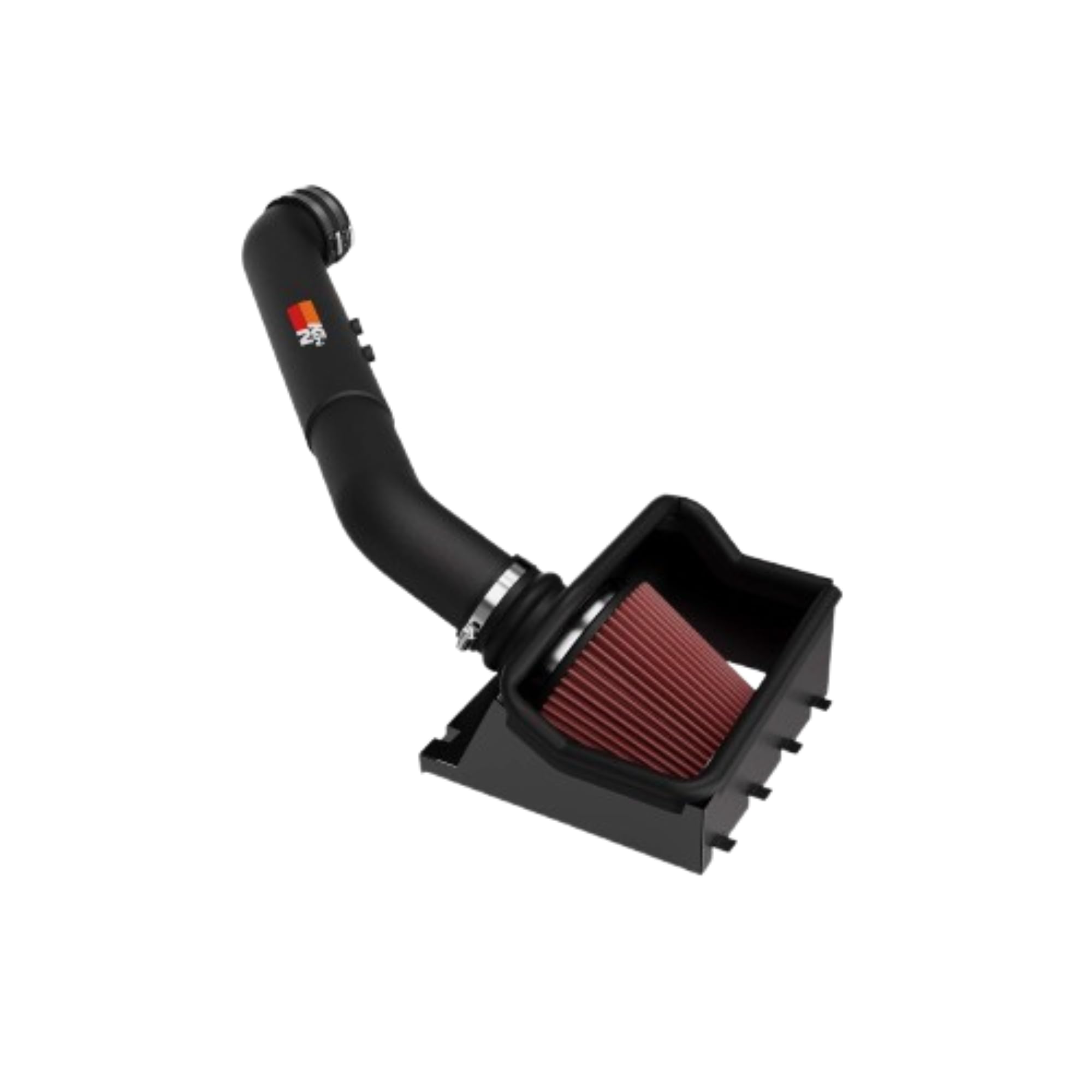 Cold Air Intake System K&N: High-Flow Air Filter, Increase Performance & Towing: Compatible with 2011-2015 FORD: F250, F350, F450, F550, 77-2582KTK