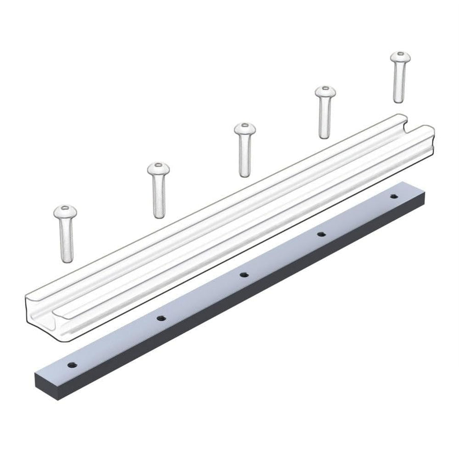 YakAttack Backing Plate Fullback – 8" Aluminum Support for GT90, GTSL90, GTTL90 GearTrac | Replaces Nuts and Washers | Snug-Fit Mount Plate | Yak Attack USA-Made