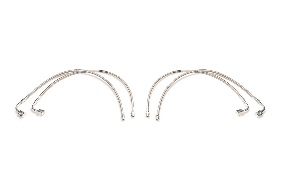 Fabtech Brake Line Kit Extended FR&RR