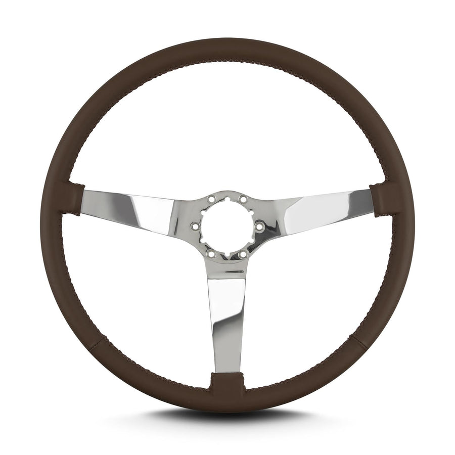 3 Lecarra 66402 Vette 15" Polished Thin Grip Brown