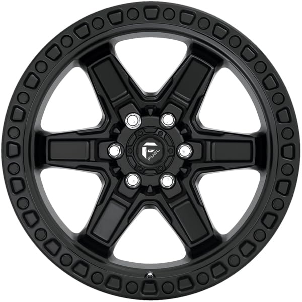FUEL OFF-ROAD D697 17X9 KICKER, 6X4.5, 5.47, 12mm MATTE BLACK - D69717908755