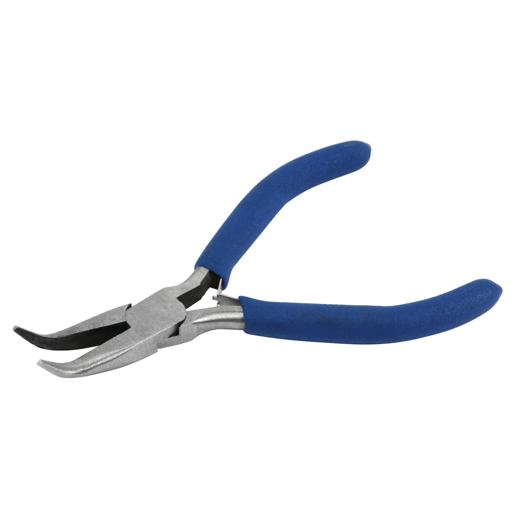 High Carbon Steel Performance Tool 20200 Mini Bent Nose Plier for Electrical, Hardware, Fishing, and Hobby Projects at Home