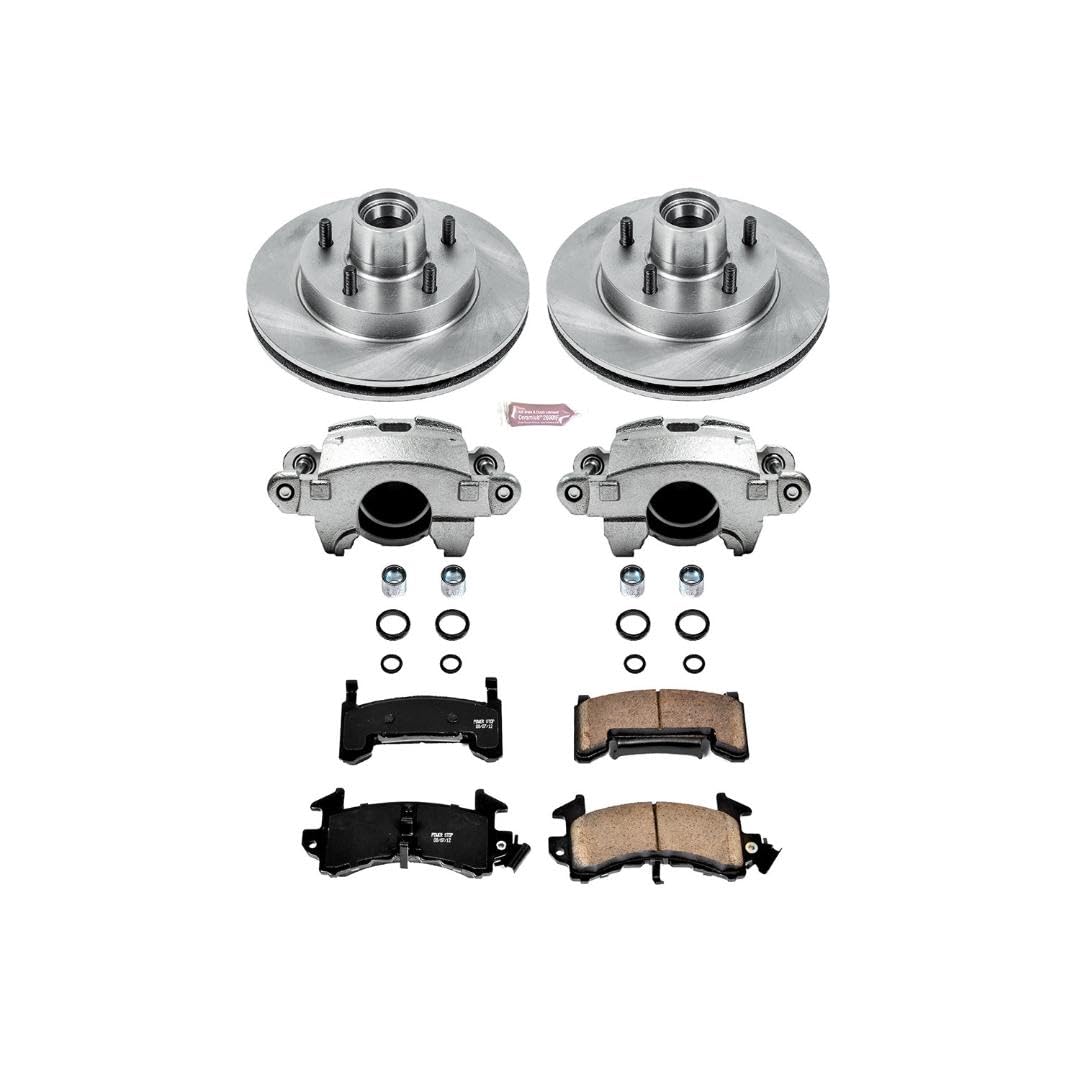 Power Stop Autospecialty KCOE1482 1-Click OE Replacement Brake Kit with Calipers