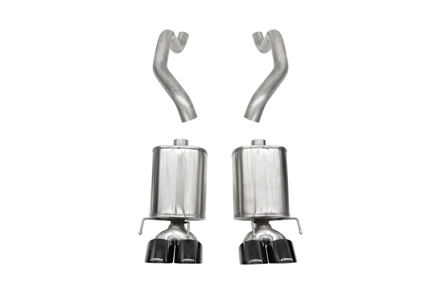 Axle-Back Corsa 21009BLK Exhaust (Chevrolet Corvette C6 2005-2008), 1 Pack