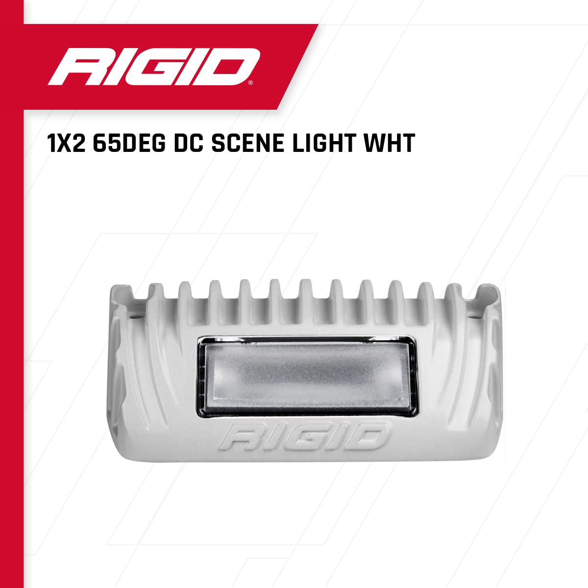 1x2 Rigid Industries-86620 65 DC SCENE WHT