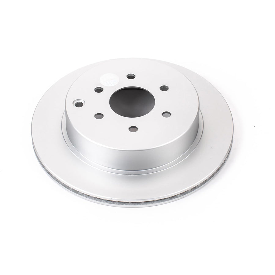 Power Stop JBR1125EVC Evolution rear Genuine Geomet® Coated Brake Rotor For Nissan Pathfinder 2005-2012 [Model Specific]