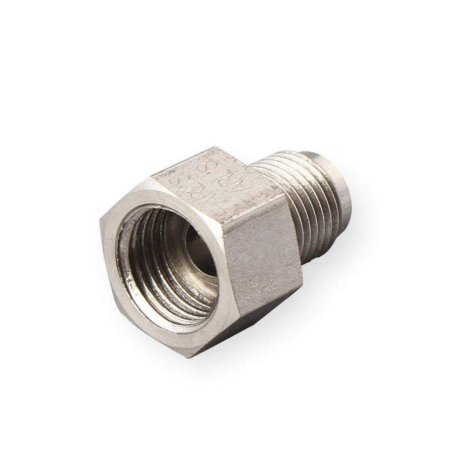 Hardline Earl's Adapter, 7/16"-24 Inverted Flare Male to 1/2"-20 Inverted Flare Female for 1/4"