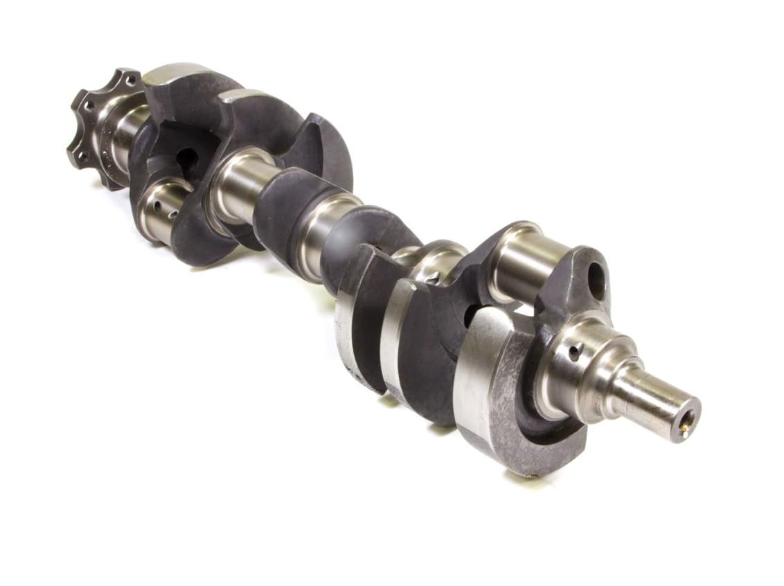Scat (4-350-4000-6000-21LW) Scat F-43 Series 4.000" Stroke Steel Forged Crankshaft for Small Block Chevy