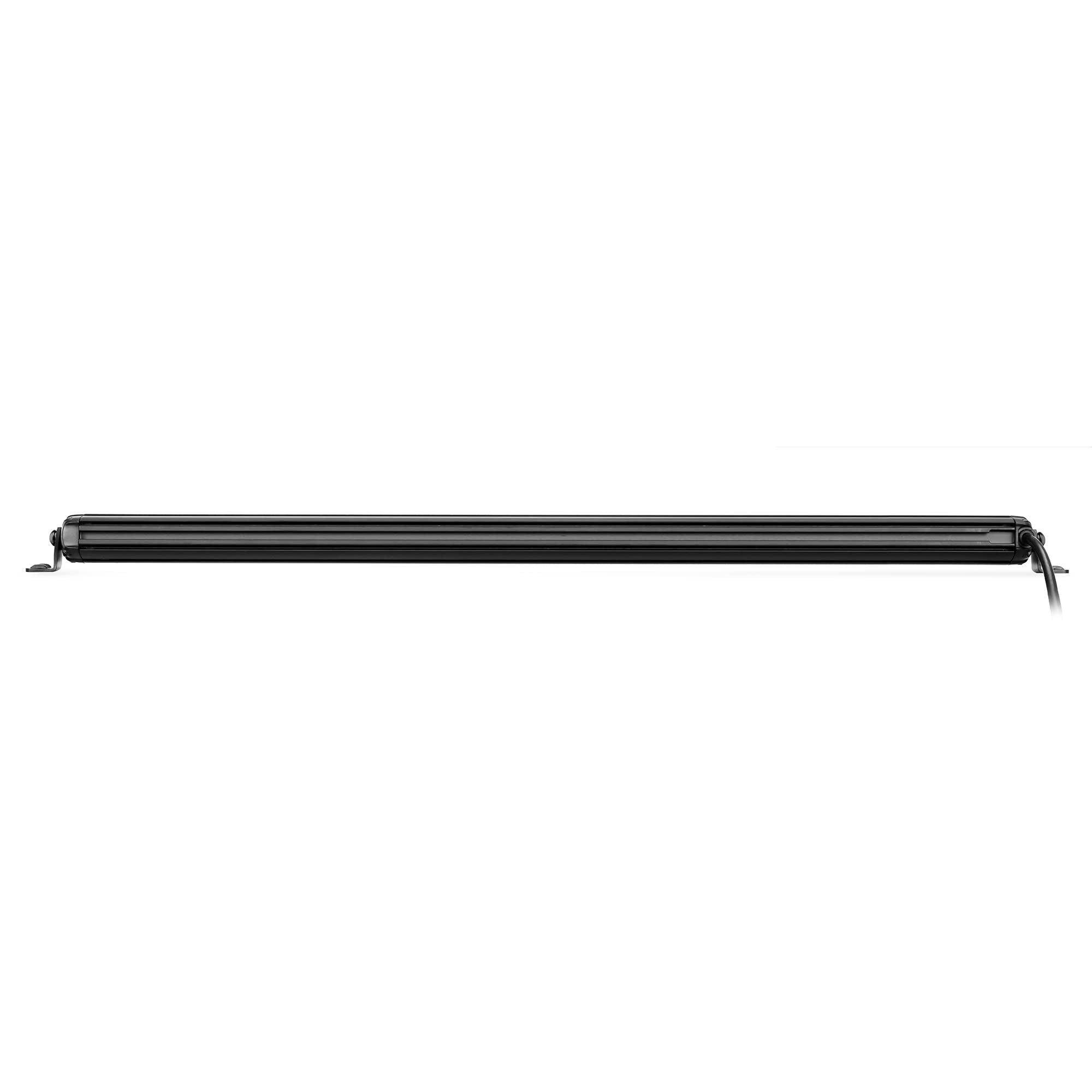 Xplor Lighting: Go Rhino Blackout Series 31.5" Single Row LED Light Bar | Side & Track Mount, Aluminum, Black | 751653201CSS