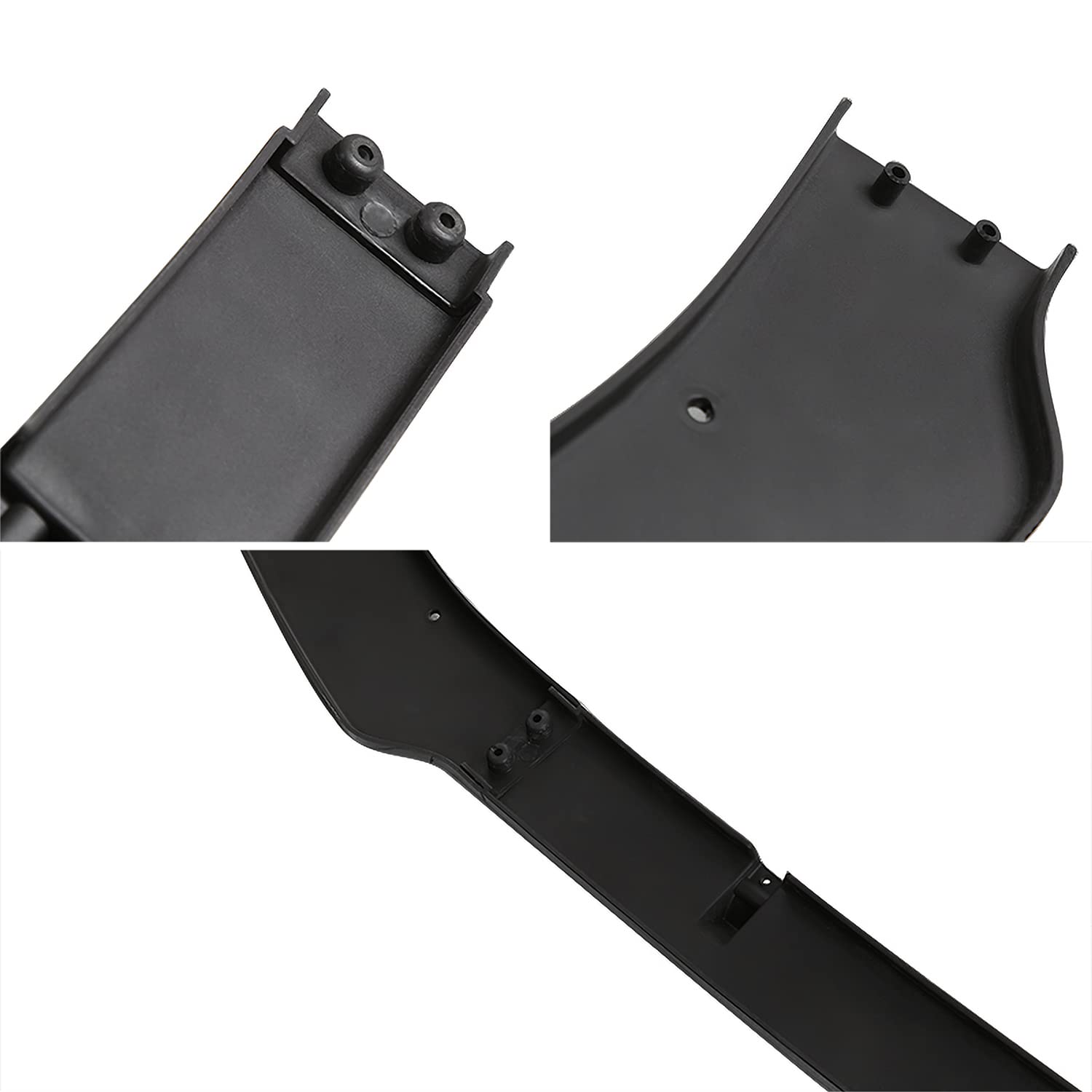 Glossy Black Spec-D Tuning Front Bumper Lip Spoiler Splitter 3PC Compatible with 2018-2020 Toyota Camry