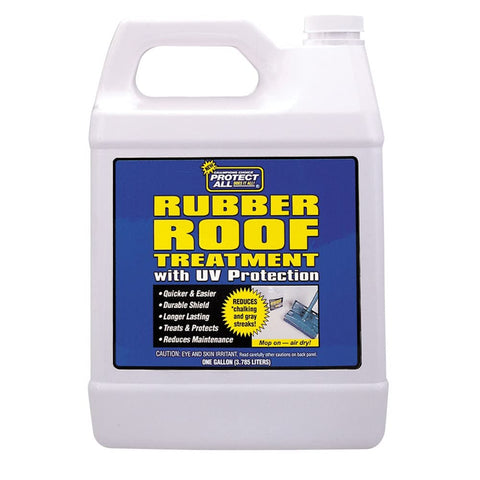 1 gallon RV Rubber Roof Treatment - anti-static, dirt repelling, and UV protectant - Protect All 68128
