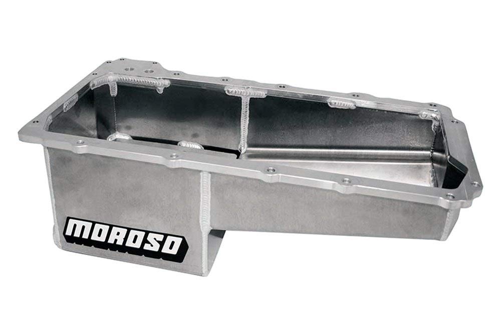 Moroso Aluminum Drag Race Oil Pan 21153, Fits GM LS 4.8/5.3/6.0/6.2 Engines, COPO Camaro 2016-Up